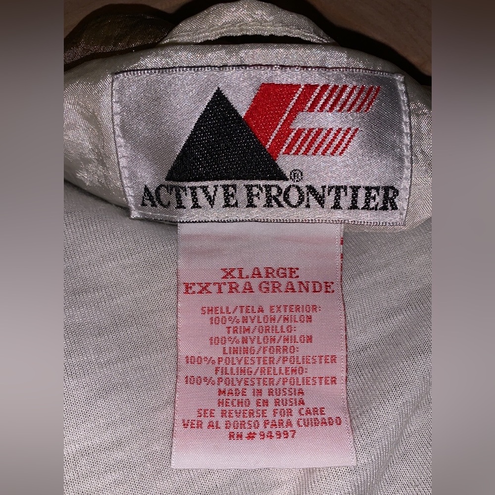 Windbreaker Zip Up Jacket and Pants Set Size XL - Picture 14 of 16
